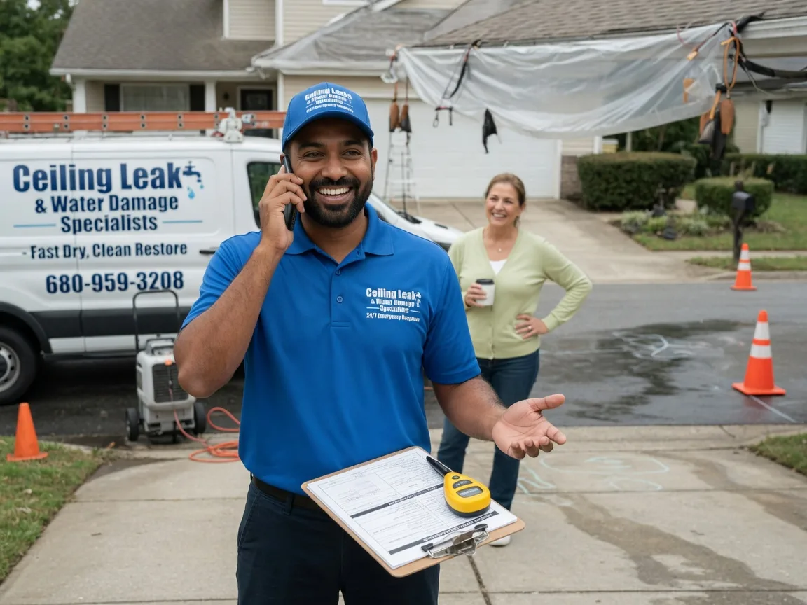 Ceiling Leak Cleanup Newport News, VA FAQs