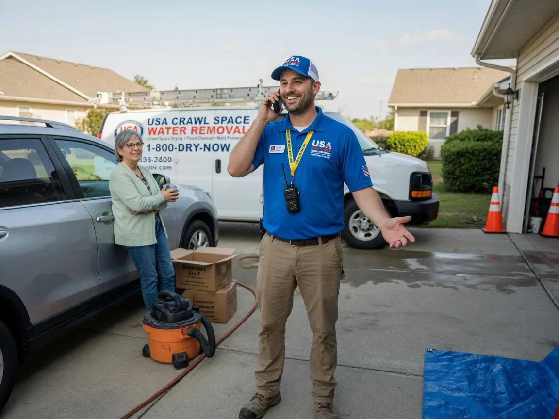Crawl Space Water Removal Newport News, VA FAQs